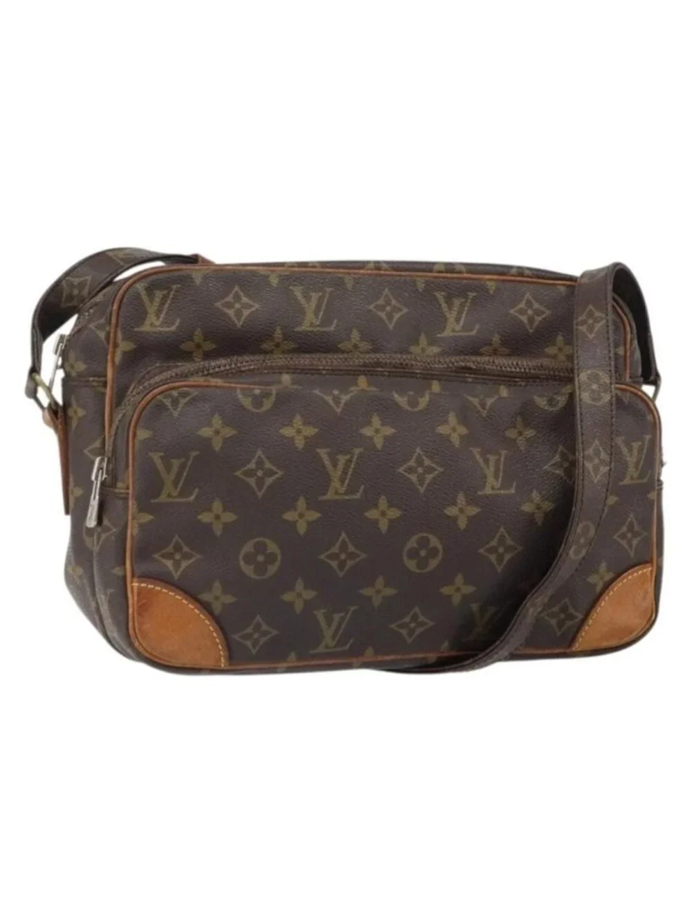 Authentic LOUIS VUITTON Monogram Nile Shoulder Bag M45244 LV